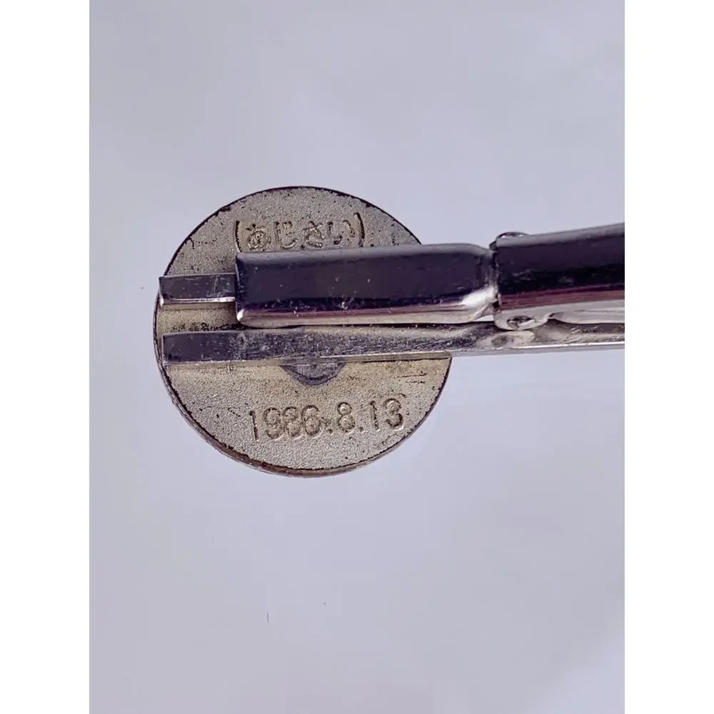 Experimental Geodetic Satellite EGS 1986 Tie Clip AJASAI NASDA H-I JAXA Vintage